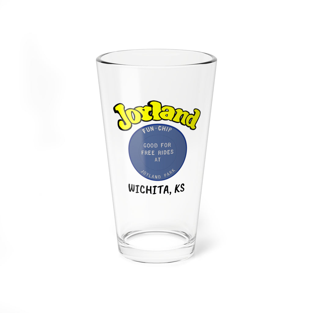 Mixing Glass - Retro Joyland Wichita, KS Pint Glass (16oz)