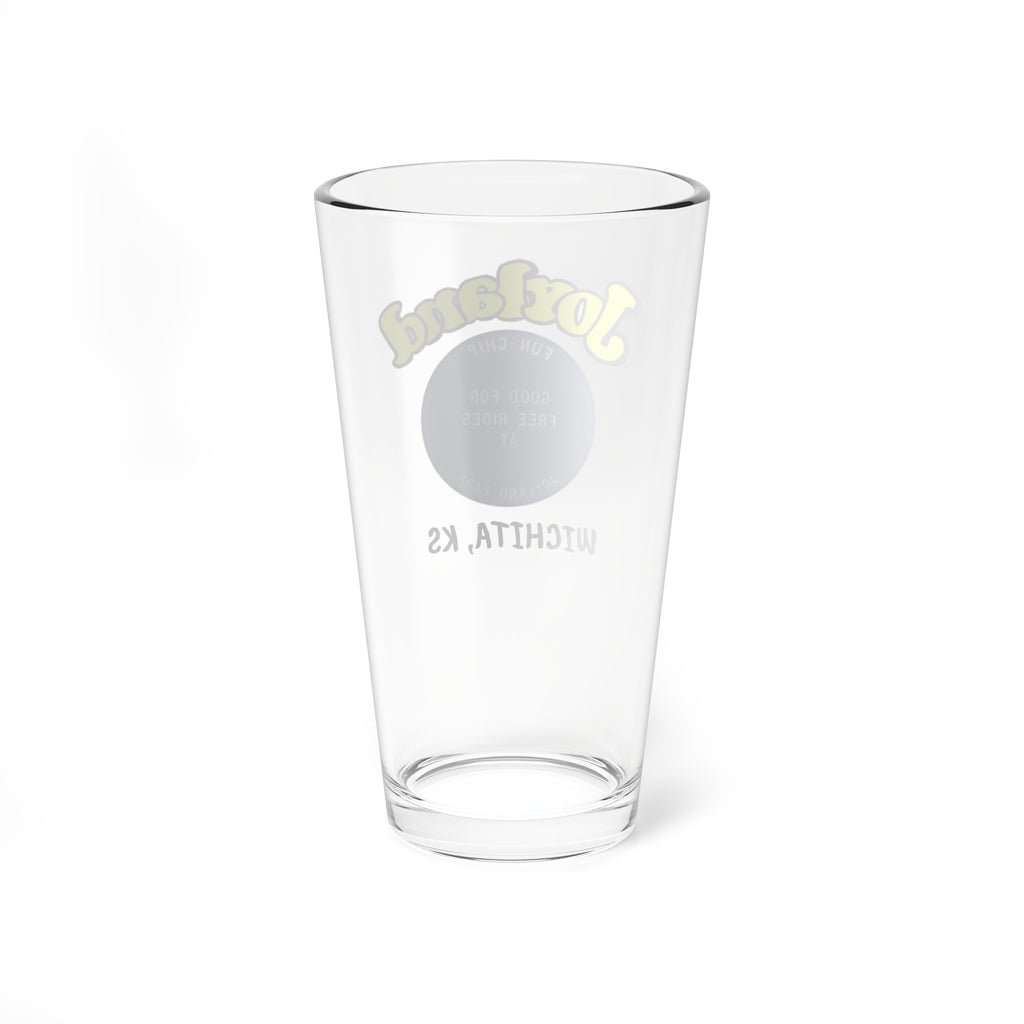 Mixing Glass - Retro Joyland Wichita, KS Pint Glass (16oz)