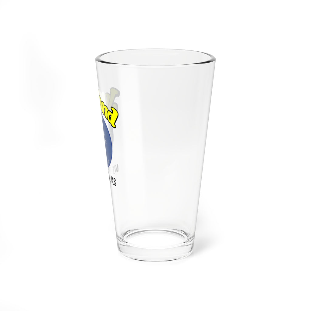 Mixing Glass - Retro Joyland Wichita, KS Pint Glass (16oz)