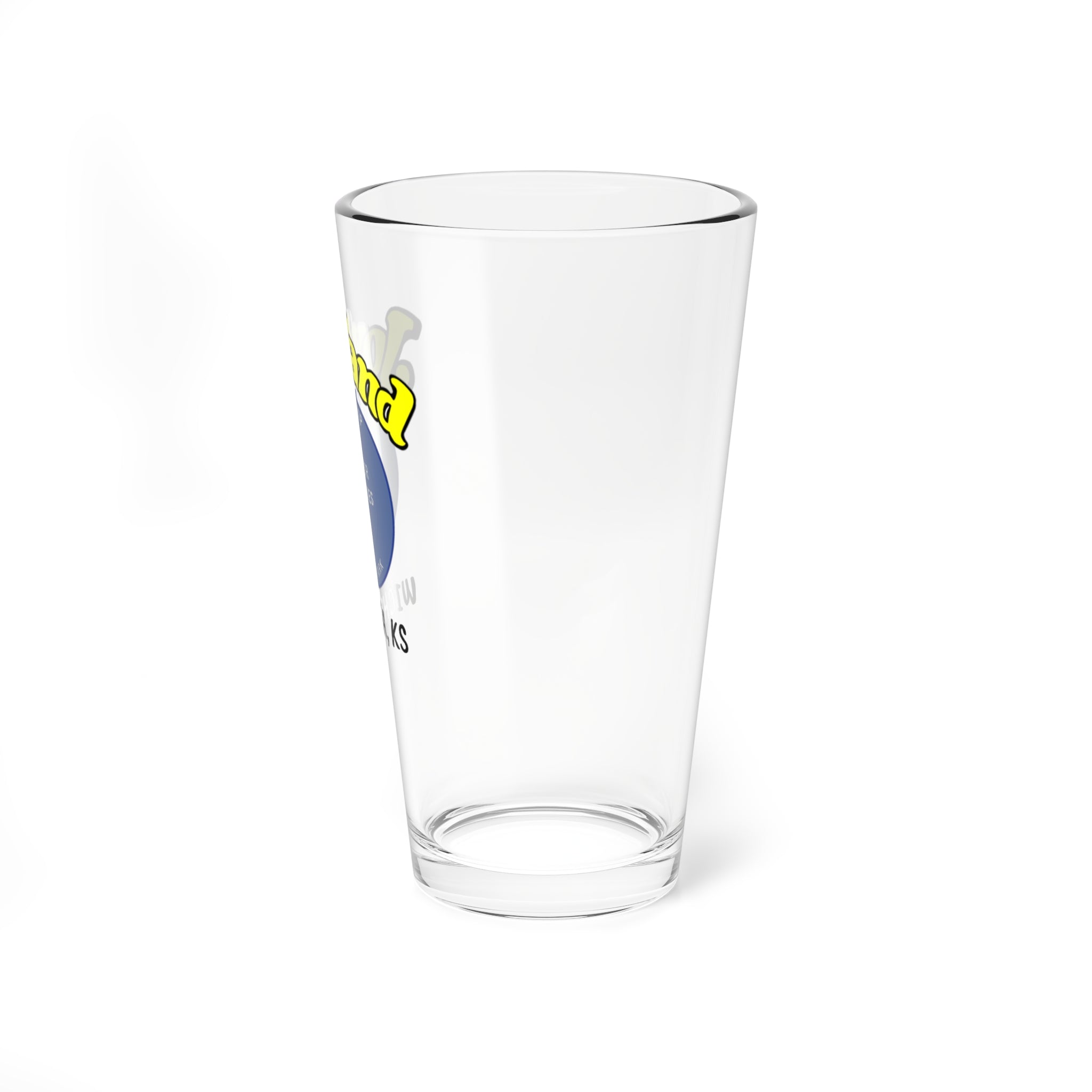 Mixing Glass - Retro Joyland Wichita, KS Pint Glass (16oz)