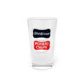 Pint Glass — Retro 'StaKrisp Potato Chips' Logo Beer Glass, 16oz