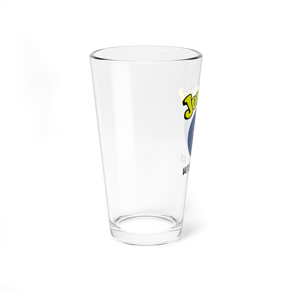 Mixing Glass - Retro Joyland Wichita, KS Pint Glass (16oz)
