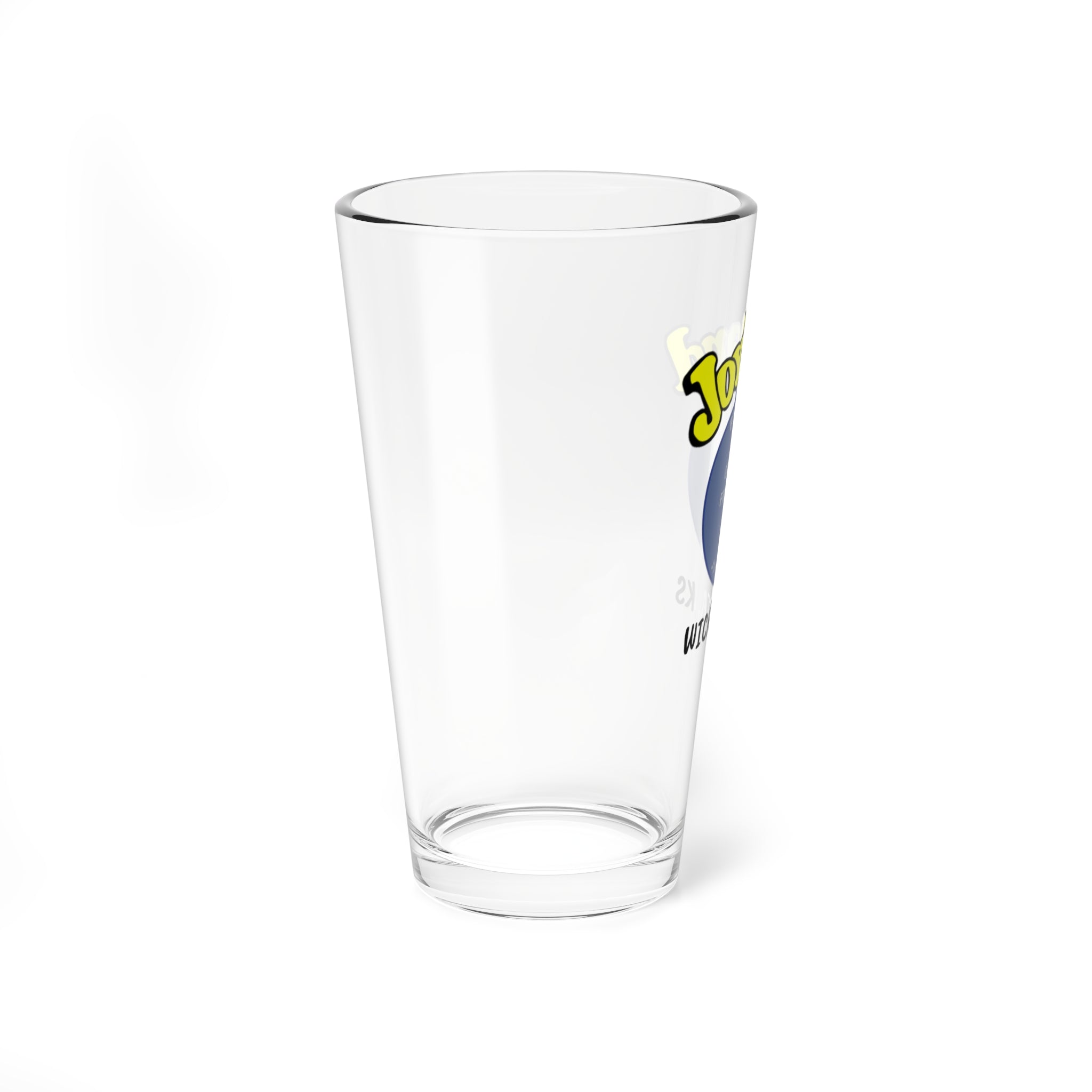 Mixing Glass - Retro Joyland Wichita, KS Pint Glass (16oz)
