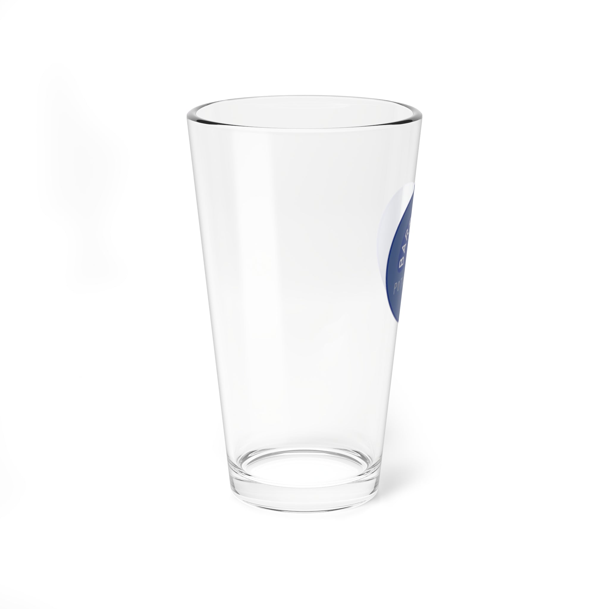 Mixing Glass — 16oz Branded Barware (Barrel of Fun Potato Chips Logo)